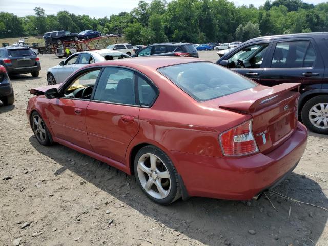 4S3BL676664216577 - 2006 SUBARU LEGACY GT LIMITED RED photo 2