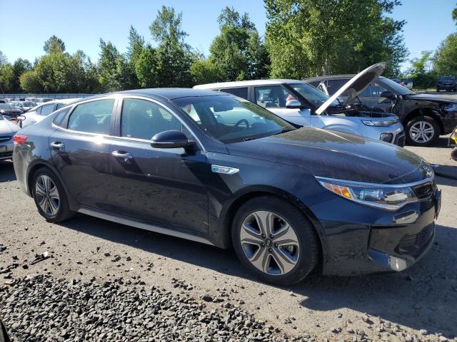 KNAGU4LE6H5017480 - 2017 KIA OPTIMA HYBRID BLUE photo 4