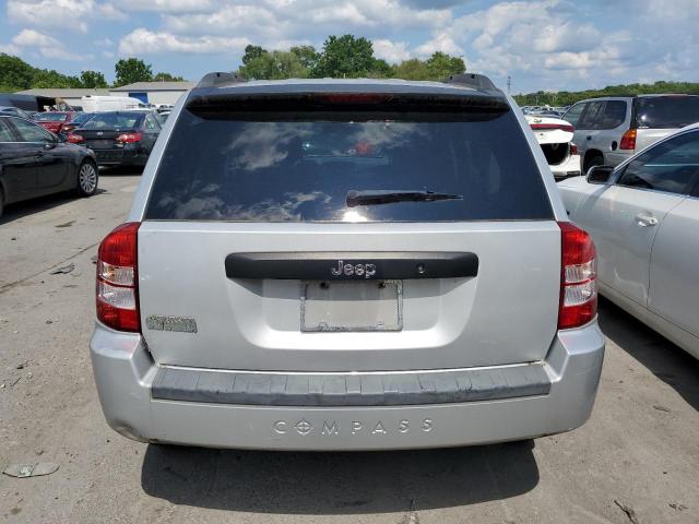 1J8FT47W27D210999 - 2007 JEEP COMPASS SILVER photo 6