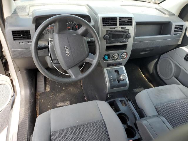 1J8FT47W27D210999 - 2007 JEEP COMPASS SILVER photo 8