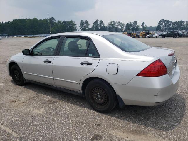 1HGCM56127A086030 - 2007 HONDA ACCORD VALUE SILVER photo 2