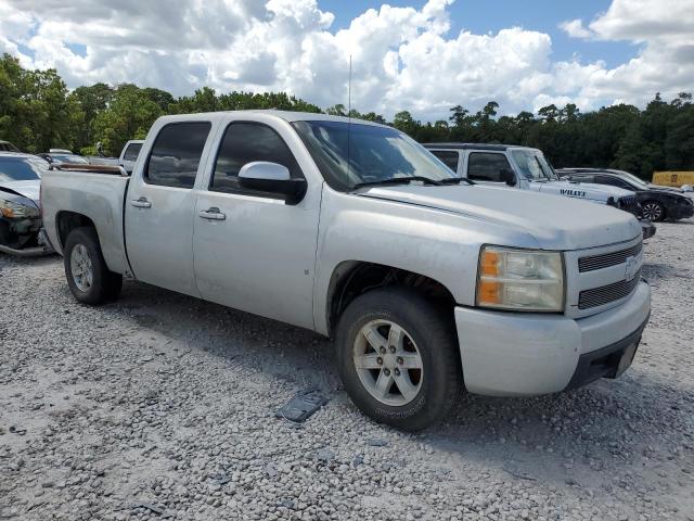 2GCEC13C671704680 - 2007 CHEVROLET SILVERADO C1500 CREW CAB SILVER photo 4