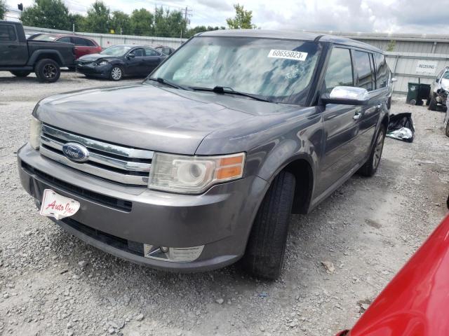 2FMHK6DC9ABB36997 - 2010 FORD FLEX LIMITED GRAY photo 1