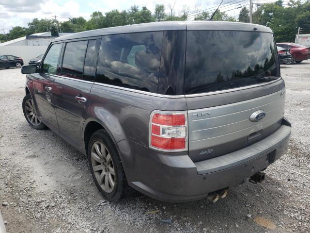 2FMHK6DC9ABB36997 - 2010 FORD FLEX LIMITED GRAY photo 2