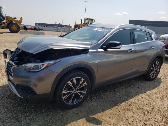 SJKCH5CR4HA026567 - 2017 INFINITI QX30 BASE رمادي صورة 1