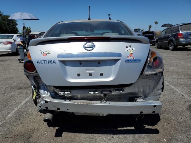 1N4CL21EX9C187436 - 2009 NISSAN ALTIMA HYBRID SILVER photo 6