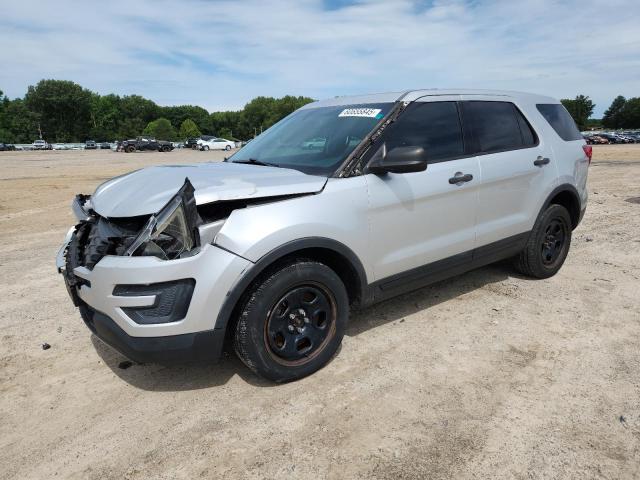 1FM5K8ARXGGC61192 - 2016 FORD EXPLORER POLICE INTERCEPTOR 银色 照片 1