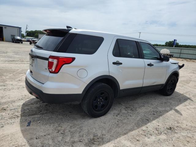 1FM5K8ARXGGC61192 - 2016 FORD EXPLORER POLICE INTERCEPTOR 银色 照片 3