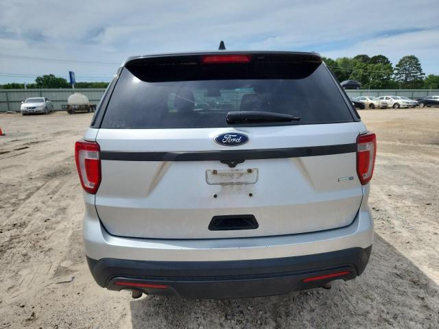 1FM5K8ARXGGC61192 - 2016 FORD EXPLORER POLICE INTERCEPTOR 银色 照片 6