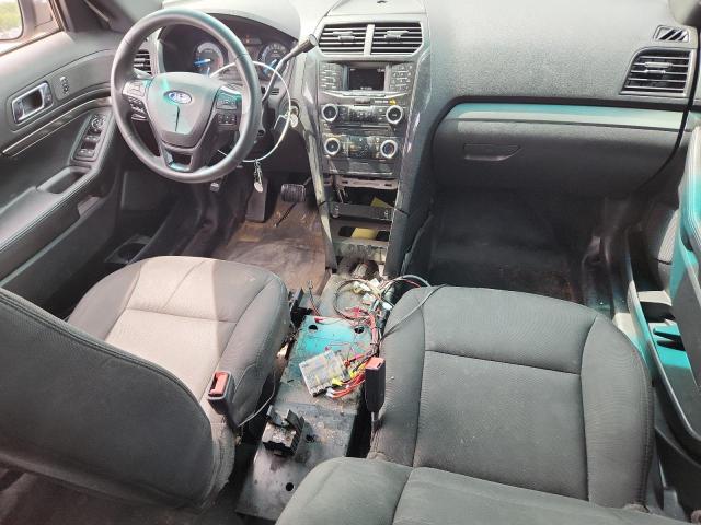 1FM5K8ARXGGC61192 - 2016 FORD EXPLORER POLICE INTERCEPTOR 银色 照片 8