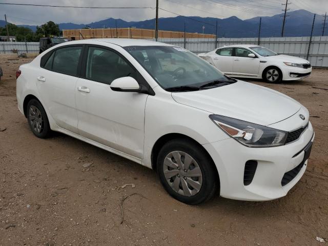 3KPA24AB1KE226581 - 2019 KIA RIO S WHITE photo 4