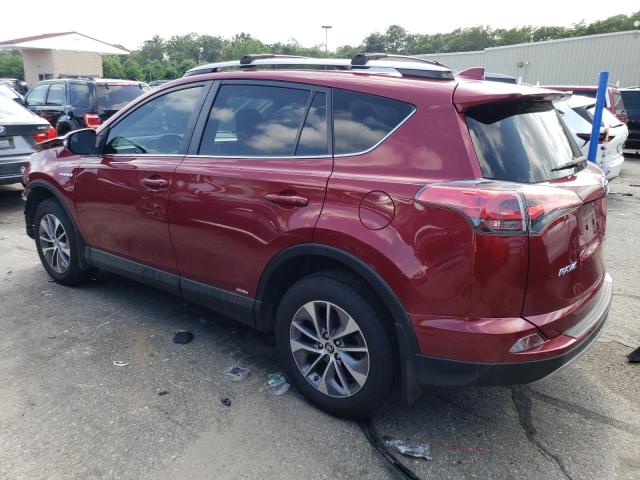 JTMRJREV5JD215719 - 2018 TOYOTA RAV4 HV LE RED photo 2