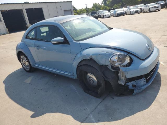 3VWJX7AT4DM672001 - 2013 VOLKSWAGEN BEETLE BLUE photo 4