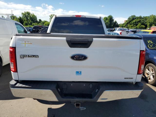 1FTFX1EF4GFC12965 - 2016 FORD F150 SUPER CAB WHITE photo 6