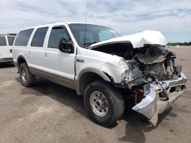 1FMSU43F11EB75488 - 2001 FORD EXCURSION LIMITED WHITE photo 4