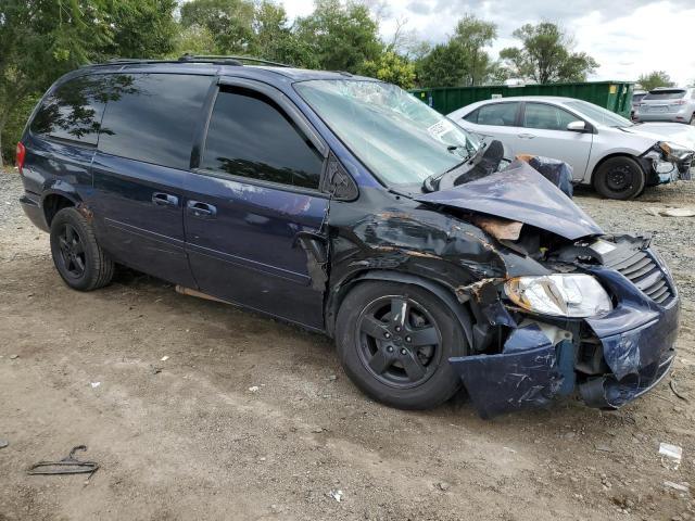 2D4GP44LX6R685339 - 2006 DODGE GRAND CARA SXT BLUE photo 4