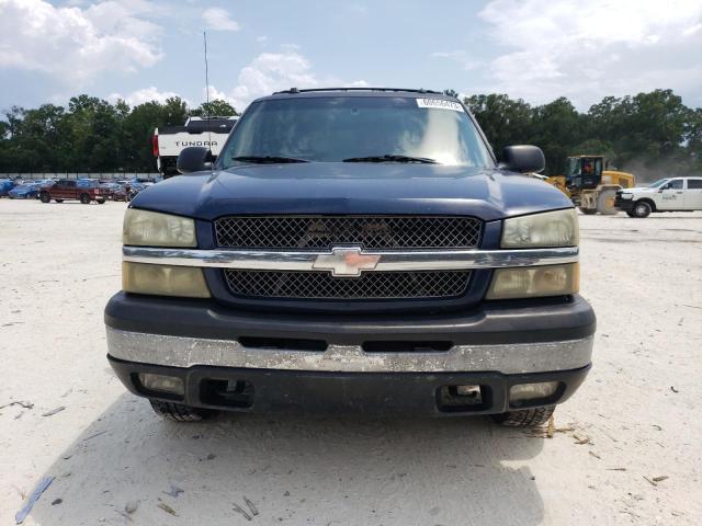 3GNEC12T34G287515 - 2004 CHEVROLET AVALANCHE C1500 BLUE photo 5