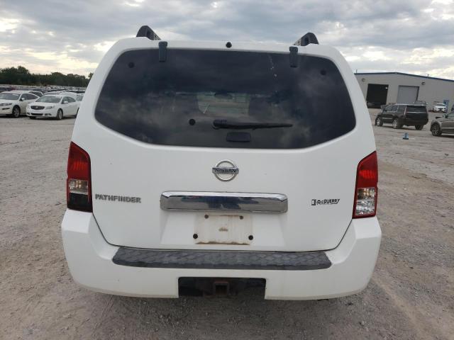 5N1AR18U66C678164 - 2006 NISSAN PATHFINDER LE თეთრი ფოტო 6