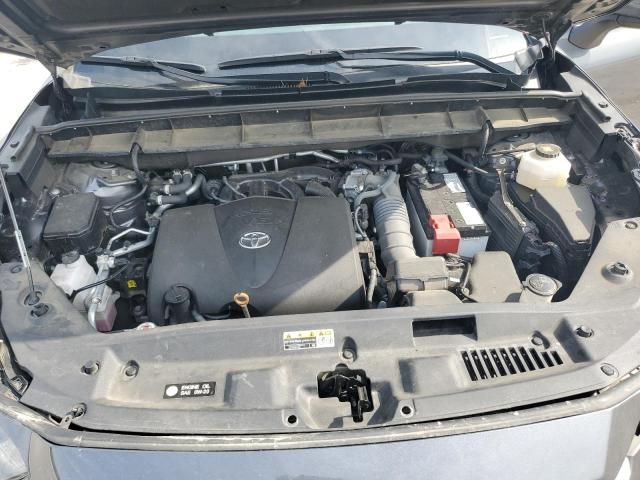 5TDGZRBH9NS588044 - 2022 TOYOTA HIGHLANDER XLE GRAY photo 12