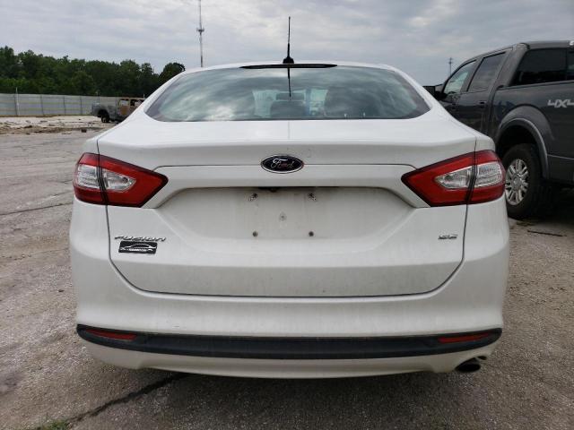 3FA6P0H78GR152504 - 2016 FORD FUSION SE WHITE photo 6