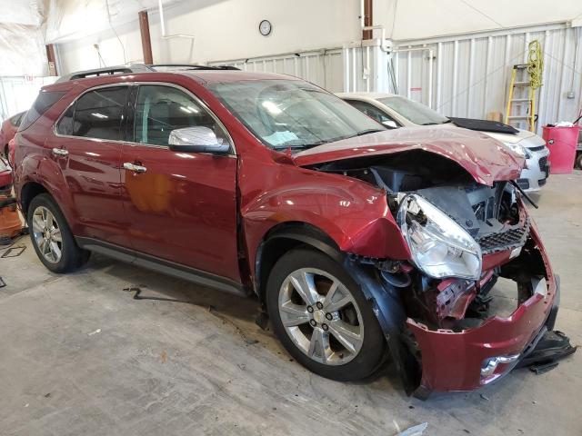 2CNFLGEY4A6323349 - 2010 CHEVROLET EQUINOX LTZ BURGUNDY photo 4