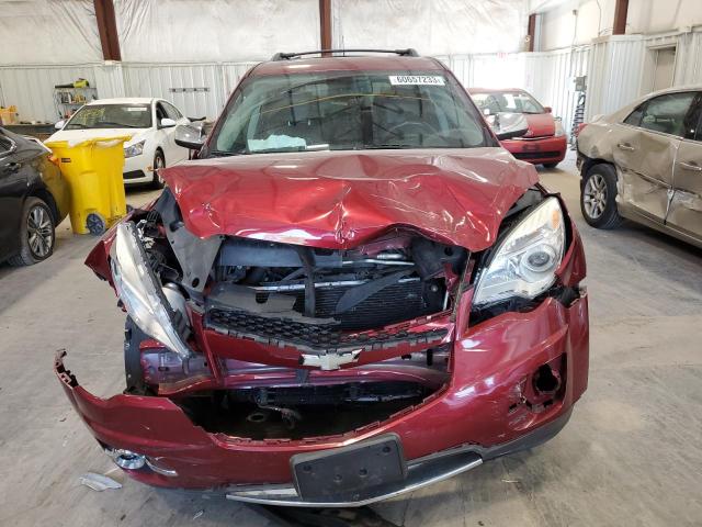 2CNFLGEY4A6323349 - 2010 CHEVROLET EQUINOX LTZ BURGUNDY photo 5