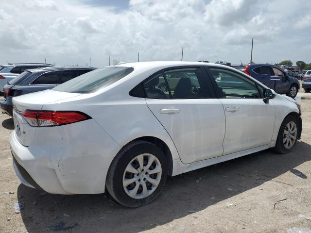 JTDEPMAE3N3009283 - 2022 TOYOTA COROLLA LE WHITE photo 3