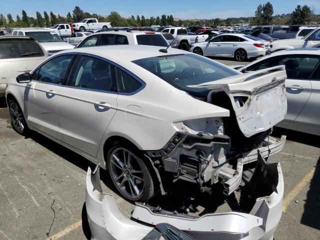 3FA6P0K90ER122517 - 2014 FORD FUSION TITANIUM WHITE photo 2