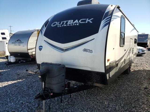 4YDT2602XLB453432 - 2020 KEYSTONE OUTBACK WHITE photo 2