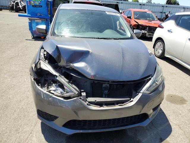 3N1AB7AP2GL664190 - 2016 NISSAN SENTRA S GRAY photo 5