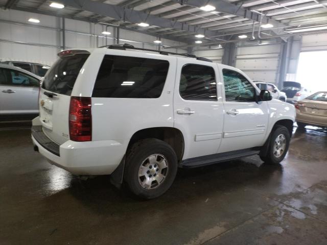 1GNSKBE0XER105971 - 2014 CHEVROLET TAHOE K1500 LT WHITE photo 3