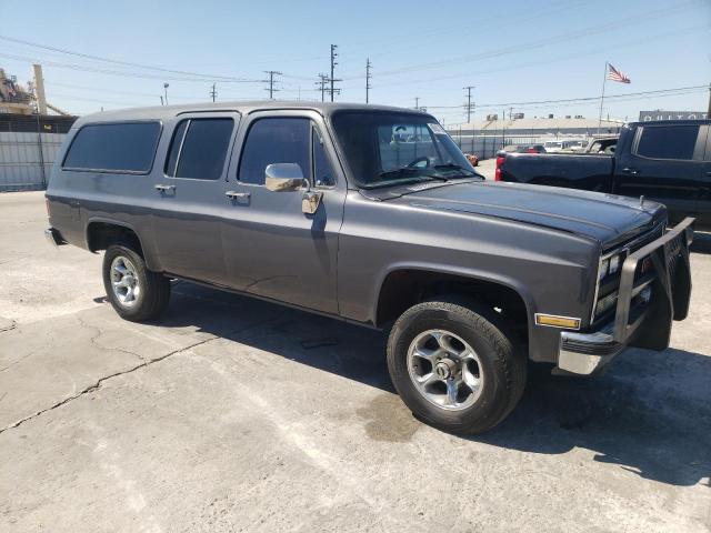 1GKEV16K4KF527971 - 1989 GMC SUBURBAN V15 CONVENTIONAL GRAY photo 4