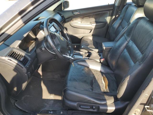 1HGCM56726A054780 - 2006 HONDA ACCORD EX GRAY photo 7