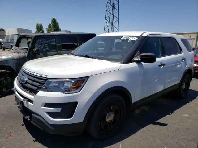1FM5K8AR5GGB81315 - 2016 FORD EXPLORER POLICE INTERCEPTOR WHITE photo 1