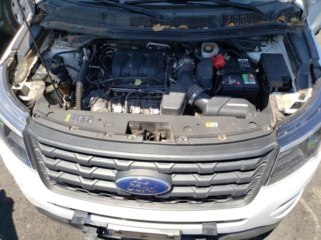 1FM5K8AR5GGB81315 - 2016 FORD EXPLORER POLICE INTERCEPTOR WHITE photo 11