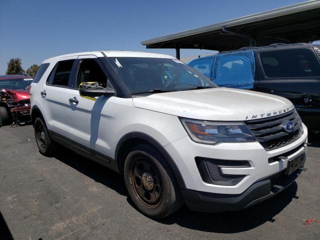 1FM5K8AR5GGB81315 - 2016 FORD EXPLORER POLICE INTERCEPTOR WHITE photo 4