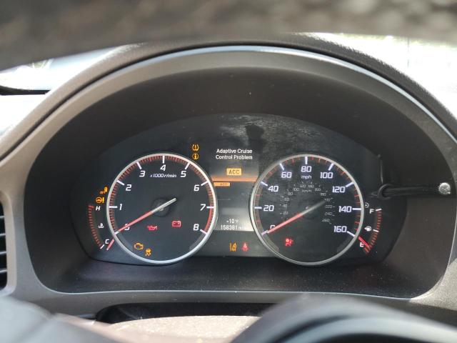 19UDE2F88GA016965 - 2016 ACURA ILX PREMIUM TECH შავი ფოტო 9