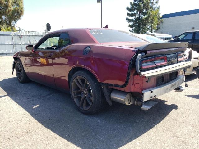 2C3CDZFJ8LH182072 - 2020 DODGE CHALLENGER R/T SCAT PACK BURGUNDY photo 2