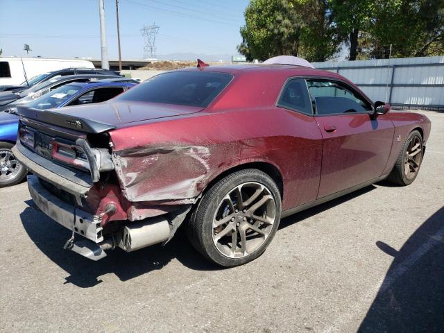2C3CDZFJ8LH182072 - 2020 DODGE CHALLENGER R/T SCAT PACK BURGUNDY photo 3