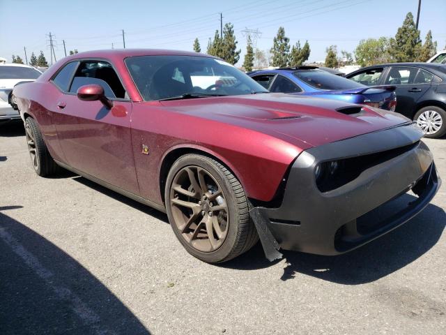 2C3CDZFJ8LH182072 - 2020 DODGE CHALLENGER R/T SCAT PACK BURGUNDY photo 4
