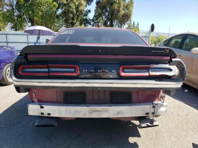 2C3CDZFJ8LH182072 - 2020 DODGE CHALLENGER R/T SCAT PACK BURGUNDY photo 6