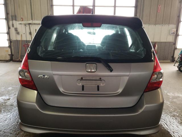 JHMGD37657S066541 - 2007 HONDA FIT S 银色 照片 6