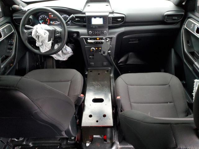 1FM5K8ABXMGA17492 - 2021 FORD EXPLORER POLICE INTERCEPTOR WHITE photo 8