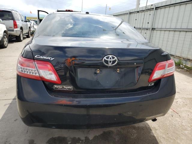 4T1BF3EK5BU737625 - 2011 TOYOTA CAMRY BASE BLACK photo 6