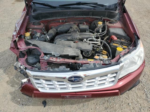 JF2SHABC0DH411681 - 2013 SUBARU FORESTER 2.5X Tünd qırmızı foto 12