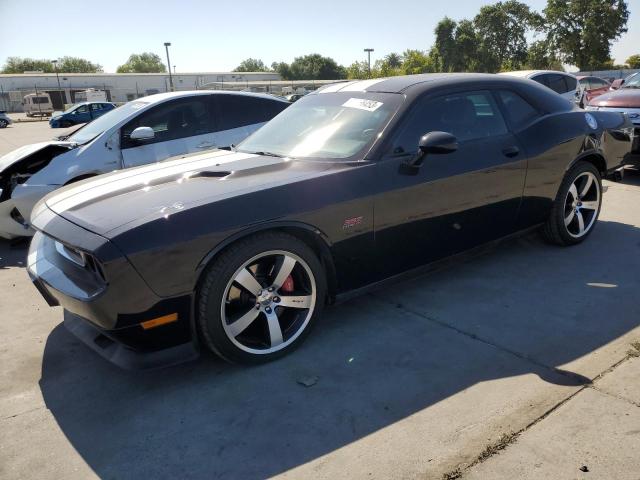 2C3CDYCJ2DH676119 - 2013 DODGE CHALLENGER SRT-8 BLACK photo 1