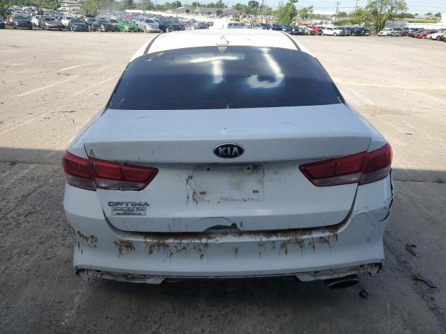 5XXGT4L31JG264444 - 2018 KIA OPTIMA LX WHITE photo 6