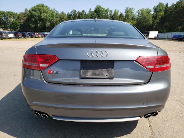 WAUVVAFR3CA026834 - 2012 AUDI S5 PRESTIGE GRAY photo 6
