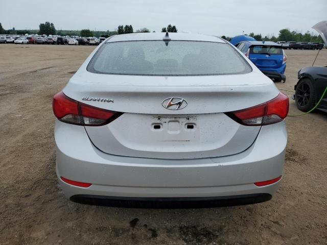 5NPDH4AE5FH606935 - 2015 HYUNDAI ELANTRA SE SILVER photo 6