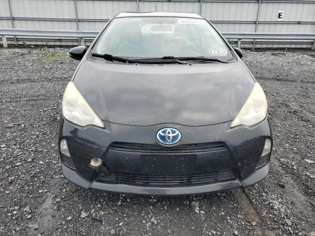 JTDKDTB32C1505302 - 2012 TOYOTA PRIUS C BLACK photo 5